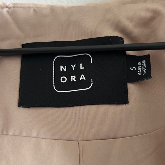 NYLORA Ward Hooded Zip-Up Jacket in beige color Size S - Picture 15 of 16